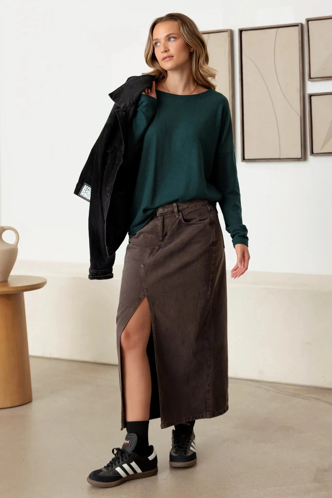 Crew Neck Cozy Long Sleeve Top