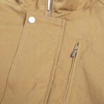 Men’s Fleece Lined Jacket Winter Warm Stand Collar Casual Short Coat - Image 3
