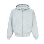 Men’s Zip-Up Hooded Jacket | Casual Relaxed Fit Hoodie Outerwear - Image 2