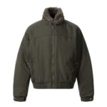 Men’s Fleece-Lined Stand Collar Jacket | Winter Warm Casual Short Coat