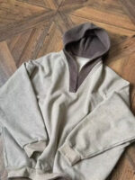 Men’s Casual Pullover Hoodie | Half-Zip Hooded Sweatshirt | Relaxed Fit | Available in Multiple Colors - Image 5