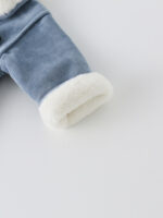 Baby Winter Padded Romper Cute Panda Button One-Piece Snowsuit (Size 66–90) - Image 3