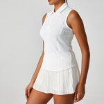 Women’s Golf Set | Sleeveless Polo Top & Pleated Skirt | Lightweight Athletic Outfit - Image 3