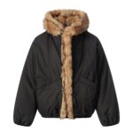 Men’s Winter Faux Fur Collar Jacket – Warm Padded Short Coat Casual Outerwear - Image 2