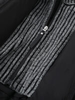 Women’s Cropped Puffer Jacket with Knit Collar | Winter Padded Short Coat | Casual Warm Outerwear - Image 4