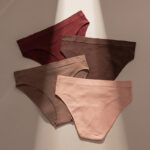 Women’s Seamless Cotton-Feel Briefs Set｜Mid-Waist Underwear｜Soft & Breathable｜Solid Color Multi-Pack - Image 4