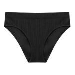 Women’s Seamless Cotton-Feel Briefs Set｜Mid-Waist Underwear｜Soft & Breathable｜Solid Color Multi-Pack - Image 10