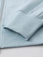 Women’s Zip-Up Hooded Casual Jacket | Cropped Fit Lightweight Outerwear | Spring Autumn Essential - Image 2