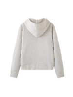 Women’s Basic Zip-Up Hoodie | Casual Loose-Fit Hooded Jacket | Everyday Essential - Image 5