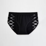 Women’s Cotton Lace Panties Set｜Mid-Waist Briefs｜Side Cutout Design｜Soft & Stretchy｜Multi-Color Pack - Image 4