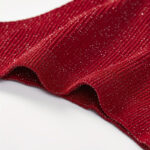 Women’s Ribbed Cotton Panties Set｜Mid-Waist Briefs｜Soft & Stretchy｜Breathable Comfort｜Black & Red Pack - Image 5