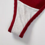 Women’s Ribbed Cotton Panties Set｜Mid-Waist Briefs｜Soft & Stretchy｜Breathable Comfort｜Black & Red Pack - Image 4